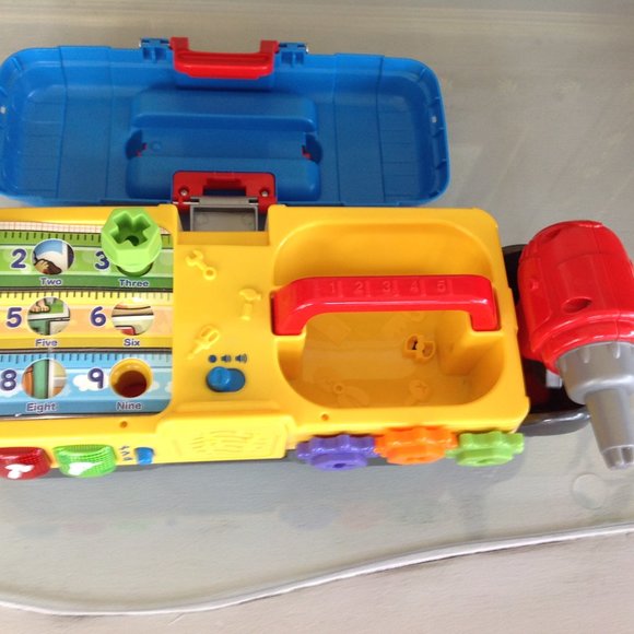 VTech Drill and Learn Interactive  Toolbox - Picture 1 of 7